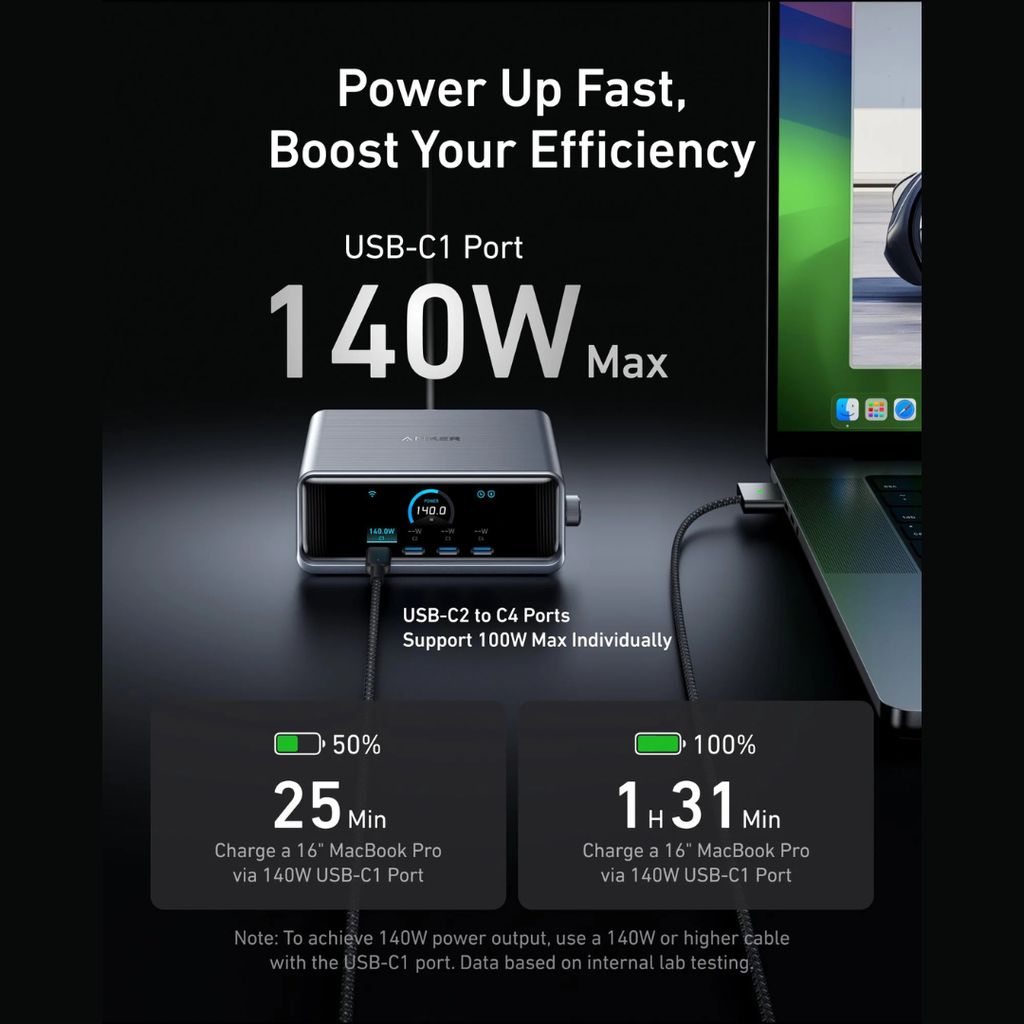 Anker Prime 250W GaN Charging Station