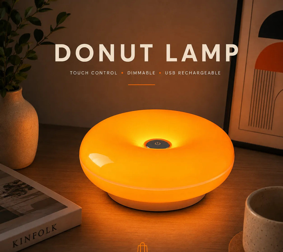 Donut Lamp