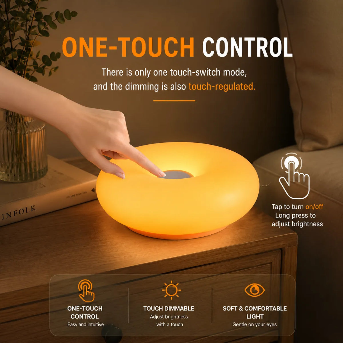Halo Touch Lamp