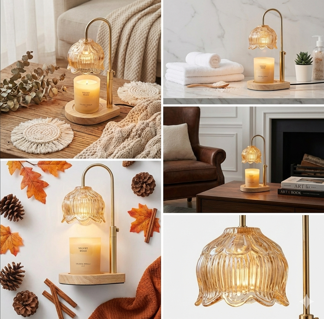 Amber Candle Warmer