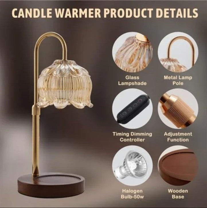 Amber Candle Warmer