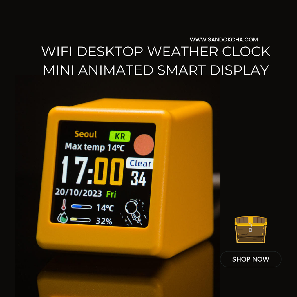 Atlas Smart Desk Clock