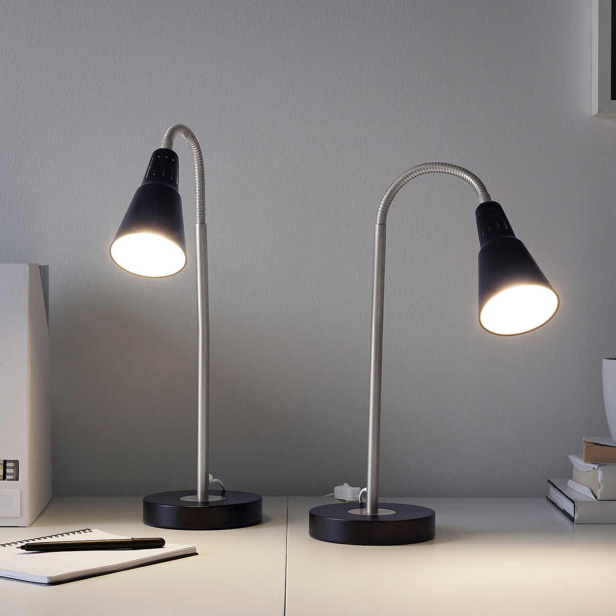 IKEA KVART Work Lamp – Silver