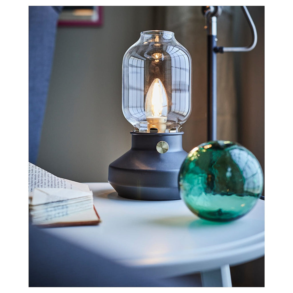 IKEA TÄRNABY Table Lamp – Anthracite, Dimmable